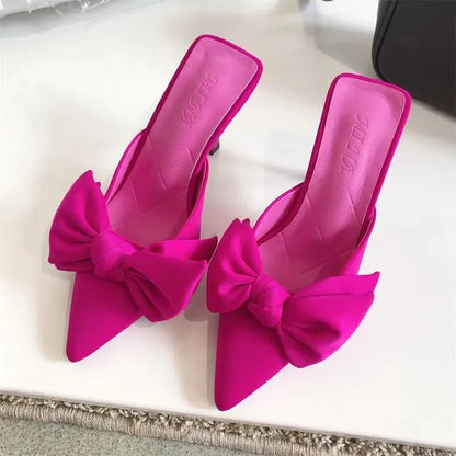 Butterfly-Knot High Heels