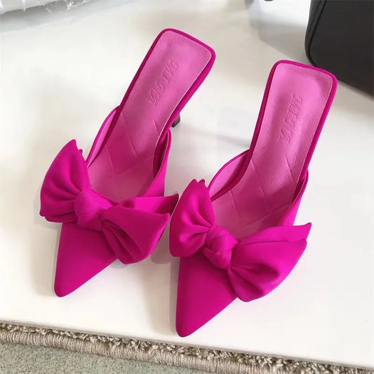 Butterfly-Knot High Heels
