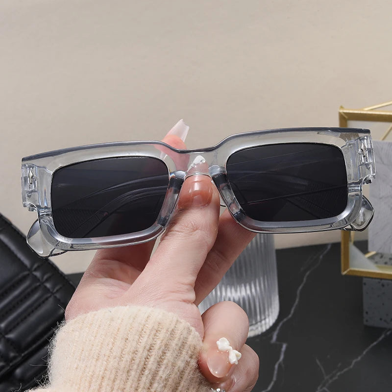 Ocean Color Square Sunglasses – Unisex Fashion Shades