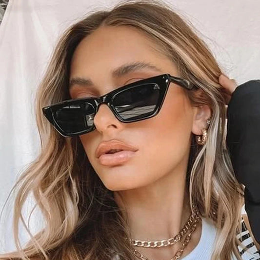 Vintage Square Retro Sunglasses for Women – Colourful  Designer Shades
