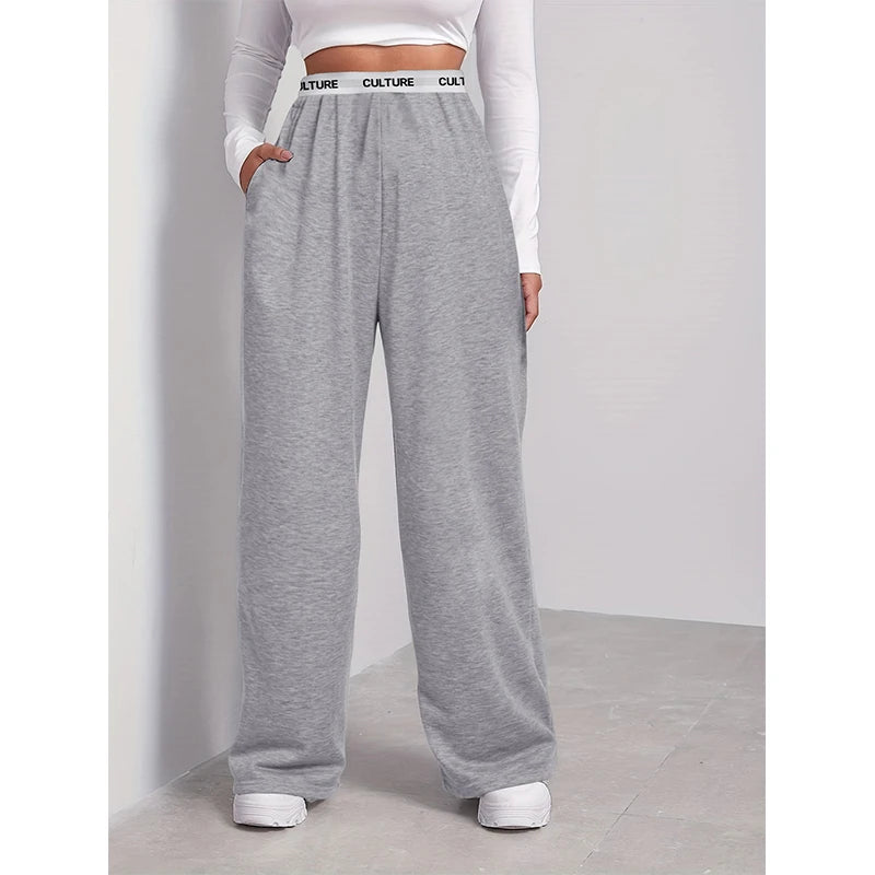y2k mid, Waist Lace Up ,Baggy Streetwear sweatpants