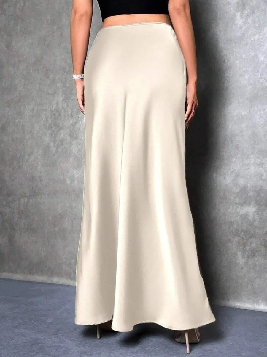 Women's Velvet A-Line Long Dress - Autumn Winter Fashion