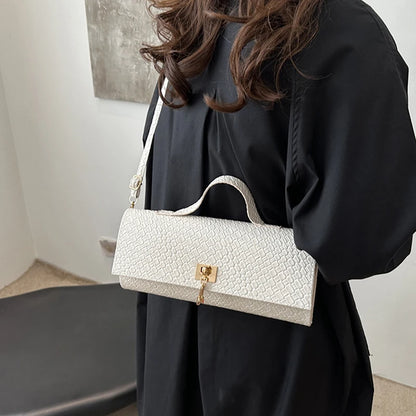 Retro Artificial Leather Woven Flip Women's Clutch Elegant Evening Bag Burgundy Wallet Women's Dress Party Wedding Item