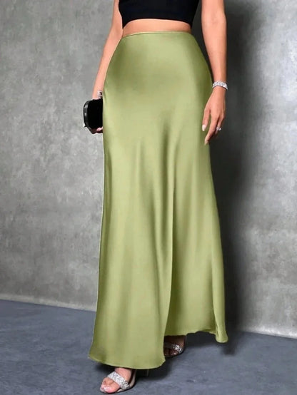 Women's Velvet A-Line Long Dress - Autumn Winter Fashion