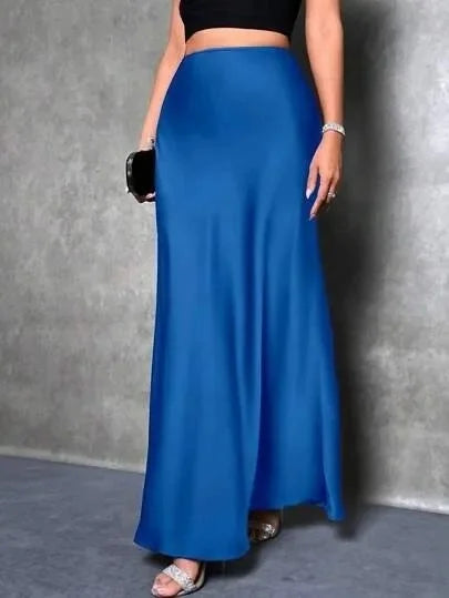 Women's Velvet A-Line Long Dress - Autumn Winter Fashion