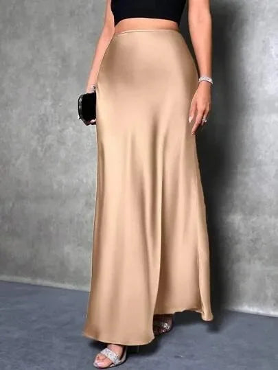 Women's Velvet A-Line Long Dress - Autumn Winter Fashion