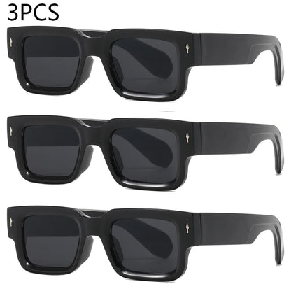 Ocean Color Square Sunglasses – Unisex Fashion Shades