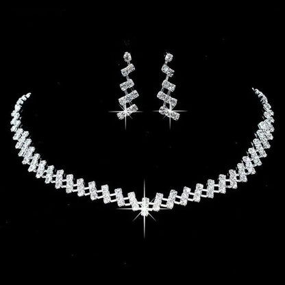 4 Pieces Of women's Fashionable And Minimalist Necklaces With Earrings, Bracelets, Jewelry Sets, Banquet And Party Accessories
