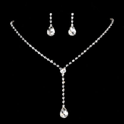 4 Pieces Of women's Fashionable And Minimalist Necklaces With Earrings, Bracelets, Jewelry Sets, Banquet And Party Accessories
