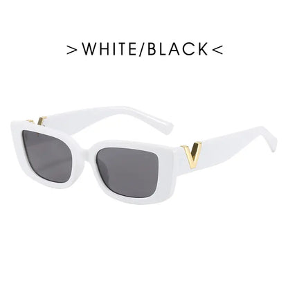 Retro Women's Rectangular Sunglasses