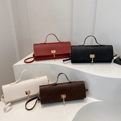 Retro Artificial Leather Woven Flip Women's Clutch Elegant Evening Bag Burgundy Wallet Women's Dress Party Wedding Item