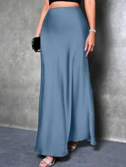Women's Velvet A-Line Long Dress - Autumn Winter Fashion