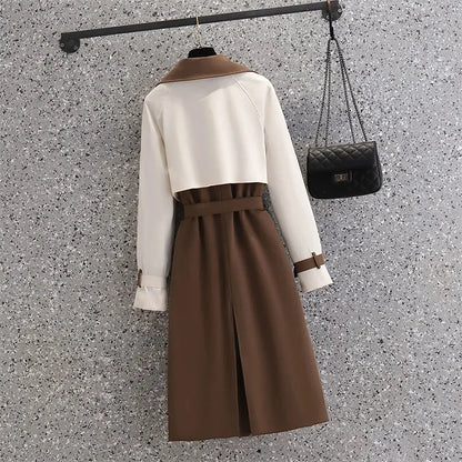 Mid-length Trench Coat Women
