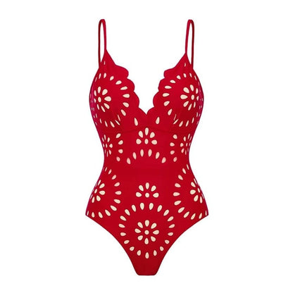 3Pcs Laser Cut Swimsuit Women Sexy Bikini Push Up Swimwear High Waisted Biquini Female Hollow Bathing Suit Bodysuit Beachwear