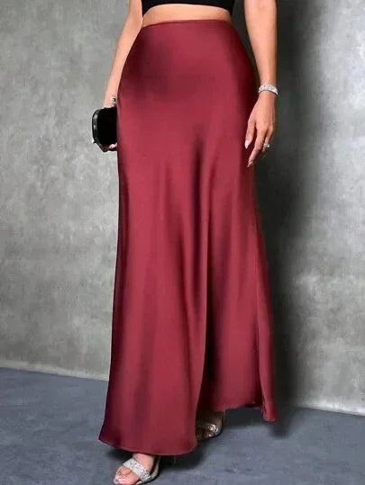 Women's Velvet A-Line Long Dress - Autumn Winter Fashion