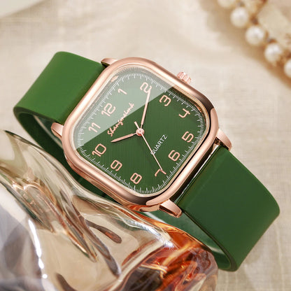 women watch Casual Silicone Strap Women's Quartz Watch