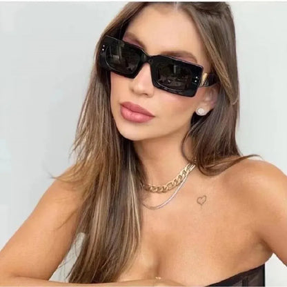 Retro Women's Rectangular Sunglasses