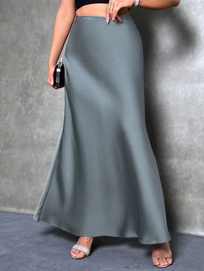 Women's Velvet A-Line Long Dress - Autumn Winter Fashion