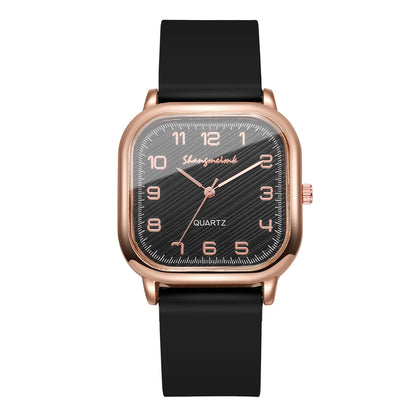 women watch Casual Silicone Strap Women's Quartz Watch