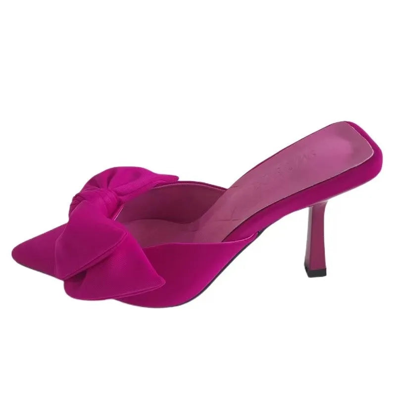 Butterfly-Knot High Heels