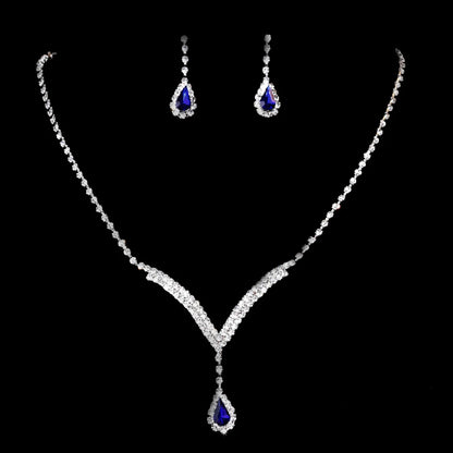 4 Pieces Of women's Fashionable And Minimalist Necklaces With Earrings, Bracelets, Jewelry Sets, Banquet And Party Accessories