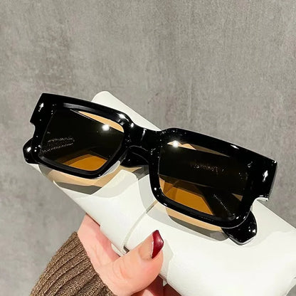 Ocean Color Square Sunglasses – Unisex Fashion Shades