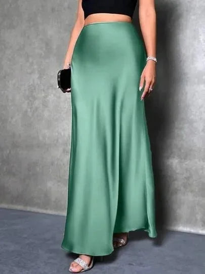 Women's Velvet A-Line Long Dress - Autumn Winter Fashion