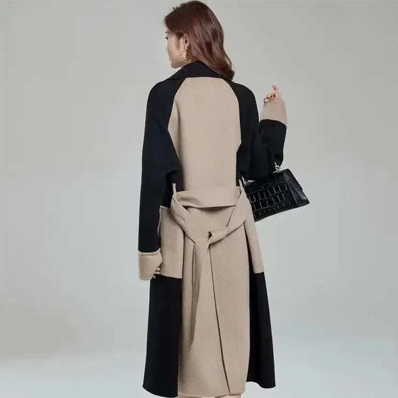 Women's Long Trench Coat - Stylish Windbreaker Full Sleeve