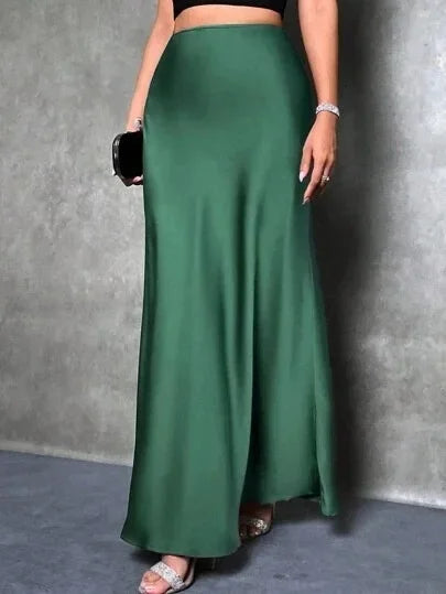 Women's Velvet A-Line Long Dress - Autumn Winter Fashion