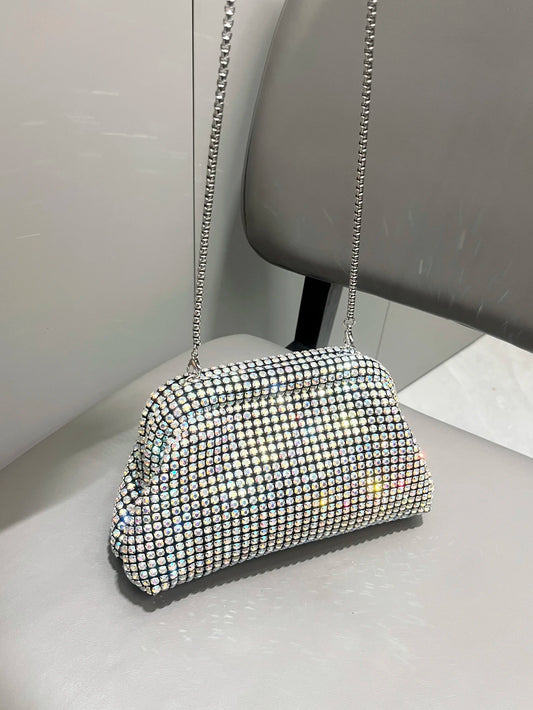 Luxury Designer Rhinestones Clutch Purse Bag for women handle bag Shoulder Bag Purse evening bag banquet bag