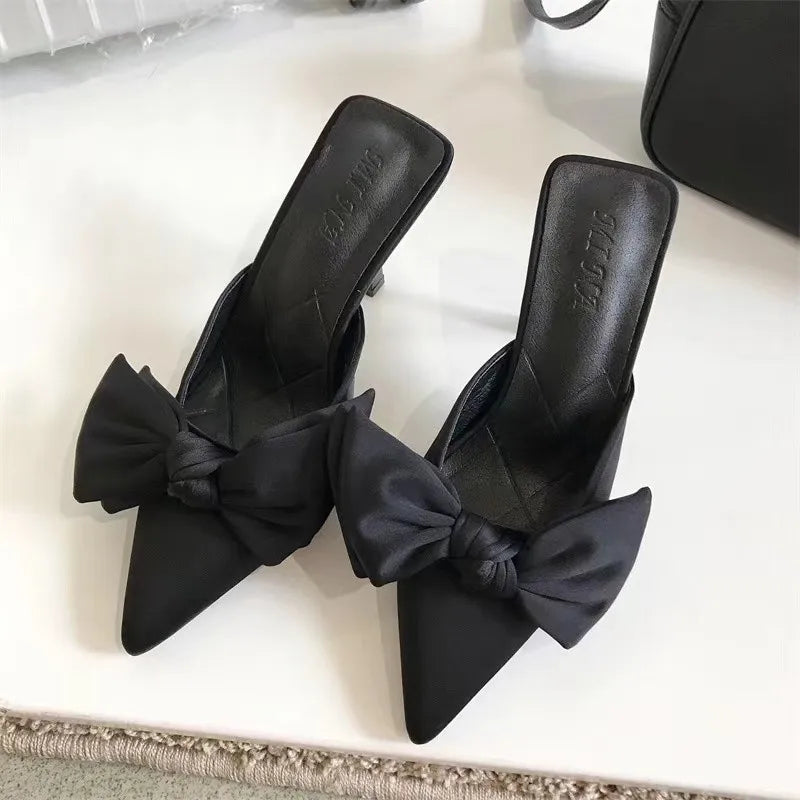 Butterfly-Knot High Heels
