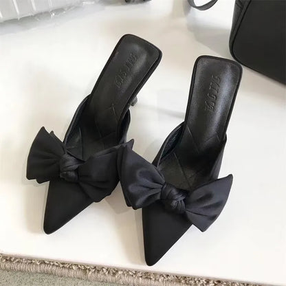Butterfly-Knot High Heels
